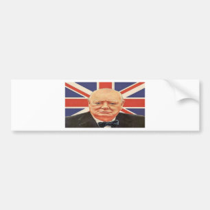 Sir Winston Churchill Bumper Sticker