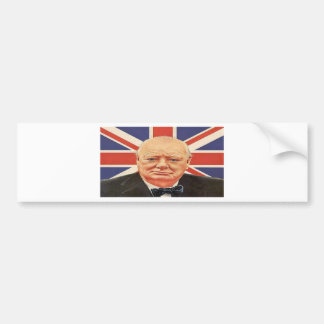 Sir Winston Churchill Bumper Sticker