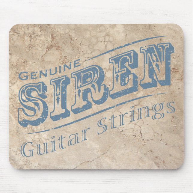 Siren Guitar Strings mouse pad (Front)