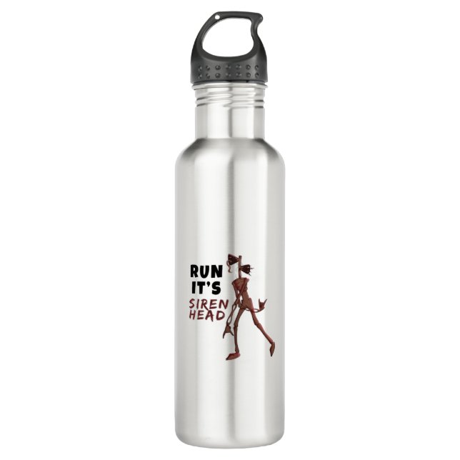 Siren head 710 ml water bottle (Front)