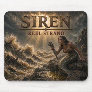 Siren Keel Strand Dark Realism Mouse Pad