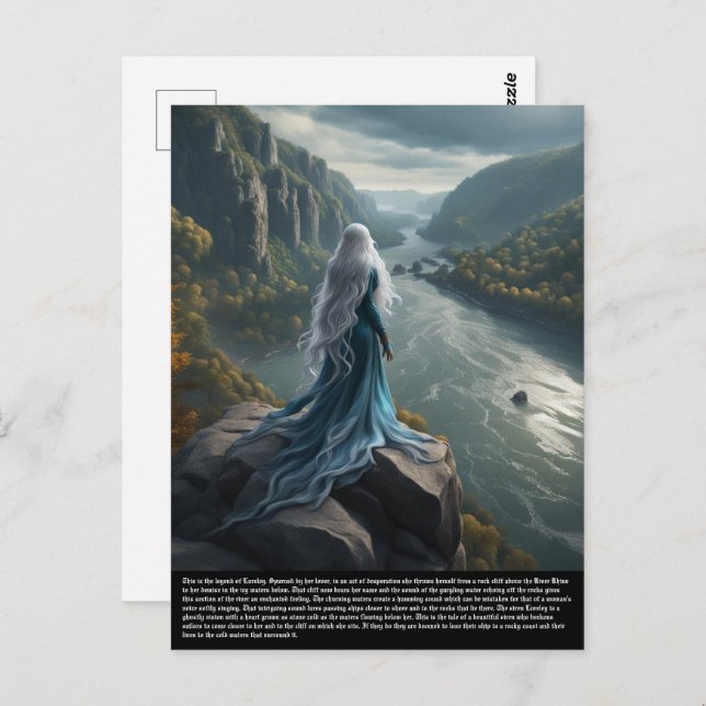 Siren Loreley Postcard (Front/Back)