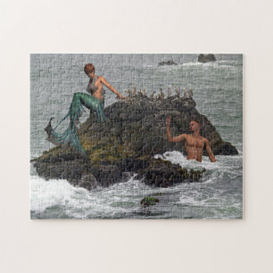 Siren, mermaid jigsaw puzzle