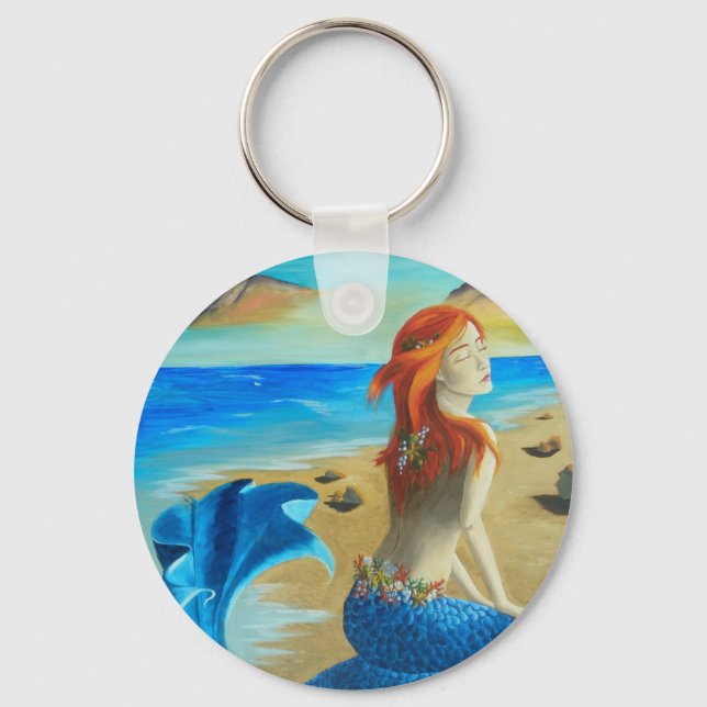 Siren - mermaid keychain (Front)