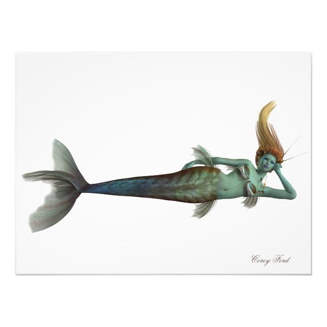 Siren Mermaid Photo Print (Front)