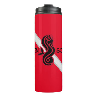 SIREN SCUBA - Red/Dive Flag, Thermal Mug
