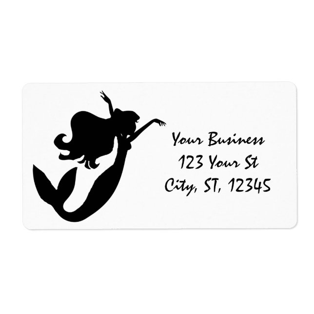 Sirène à bord noir/blanc Thunder_Cove (Devant)