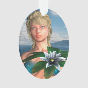 Sirène à l'eau Lily Flower