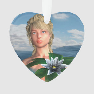 Sirène à l'eau Lily Flower