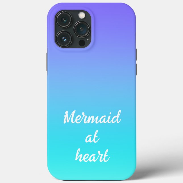 Sirène au coque iphone Coque-Mate du coeur (Verso)