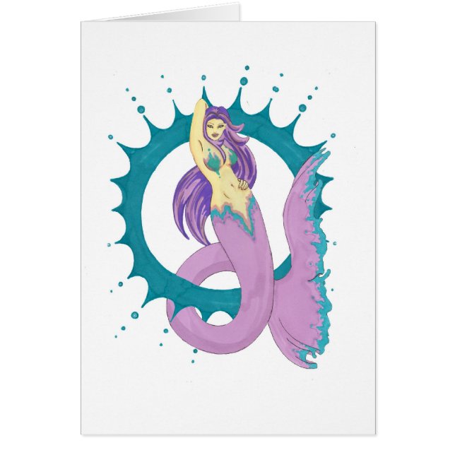 sirène avec le cercle (Devant)