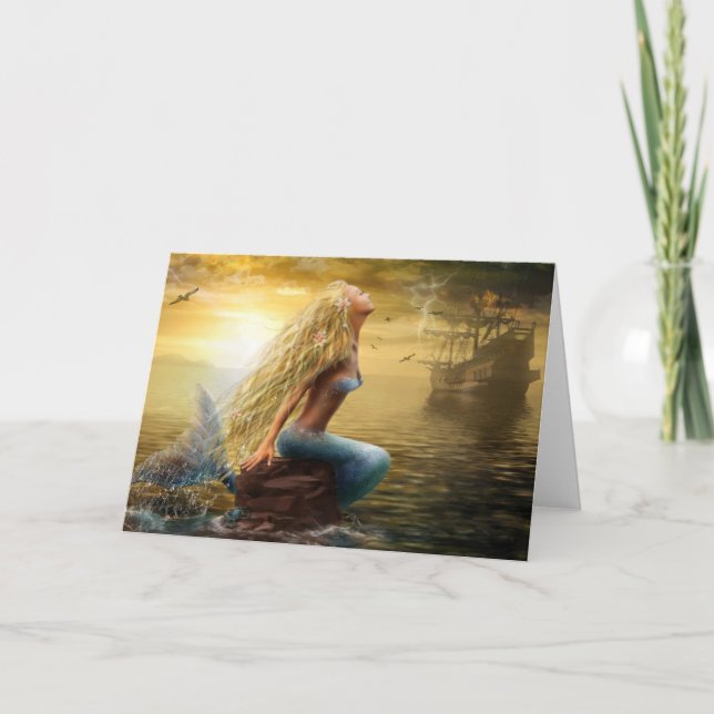 Sirène de carte (option 2) (Devant)