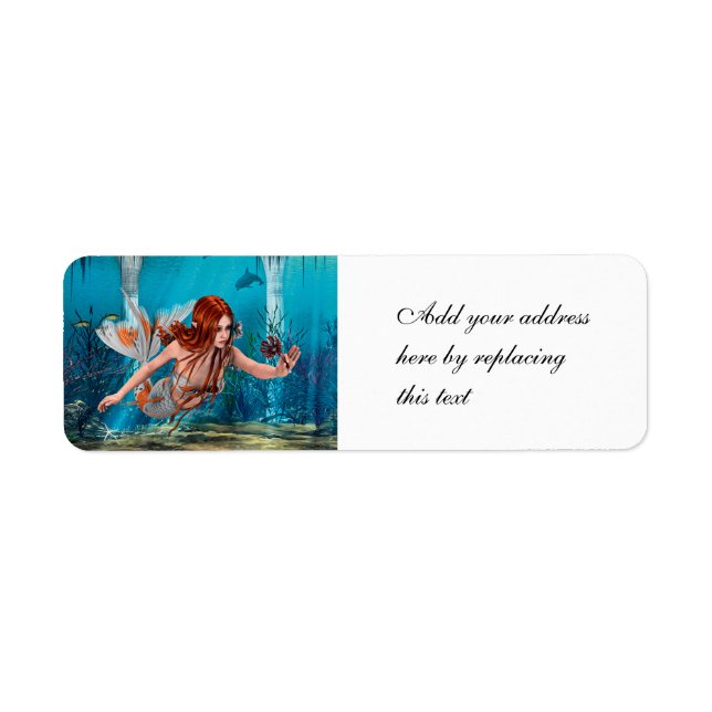 Sirène d'Imaginaire et Lys de mer (Devant)
