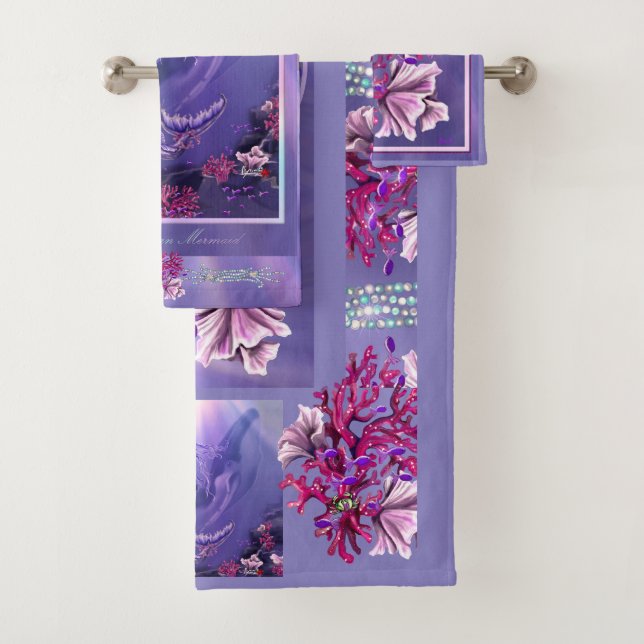 Sirène d'océan violet (En situation)