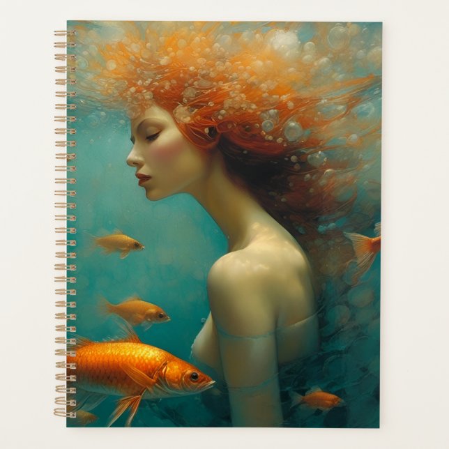 Sirène et poisson d'or (Devant)