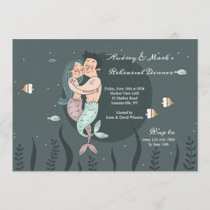 Sirène et son invitation d'homme