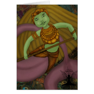 Sirène féerique mythique la Caraïbe d'art