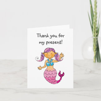 Sirène rose, Merci pour mon présent