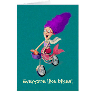 Sirène sur le vélo