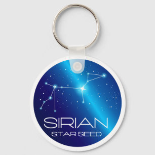Sirian Starseed Keychain
