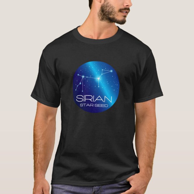 Sirian Starseed T-Shirt | Galactic Lightworker Tee (Front)