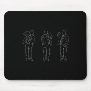 Sirimarco Uni-adults Trump Dance Funny Black Mouse Pad