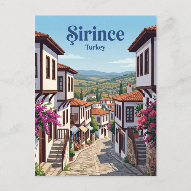 Şirince Turkey Postcard (Front)