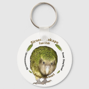 Sirocco Kakapo Fan Club Keychain