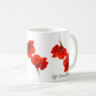 Siroter Beau 11 oz. Mug de café (Nasturtium)