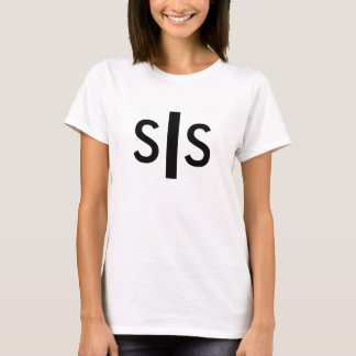 SIS shirt in very Big Text for Family Events etc.