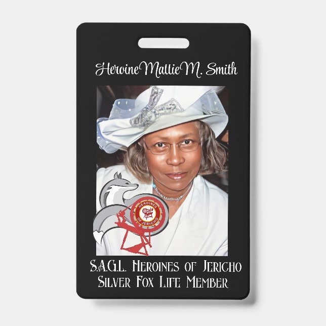 Sis Smith Badge (Front)