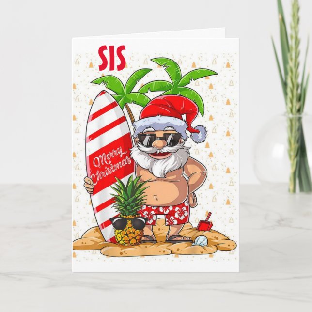 **SIS** TIME TO SPREAD COOL HOLIDAY CHEER  CARD (Front)