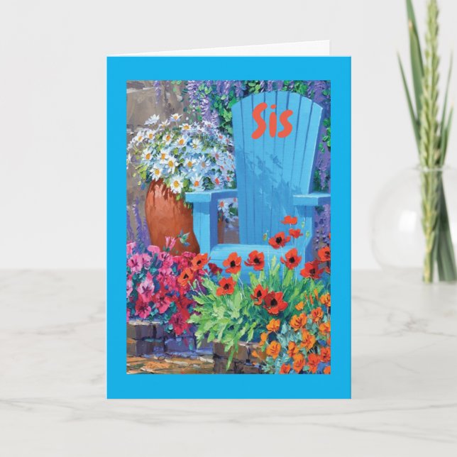 **SIS** YOU ARE "LOVED" HAPPY BIRTHDAY CARD (Front)