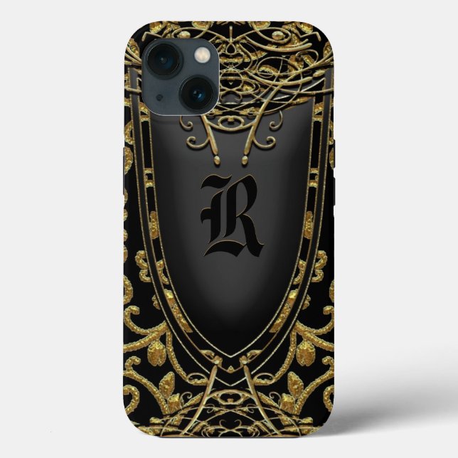 Sisphere Classic Monogram   Case-Mate iPhone Case (Back)