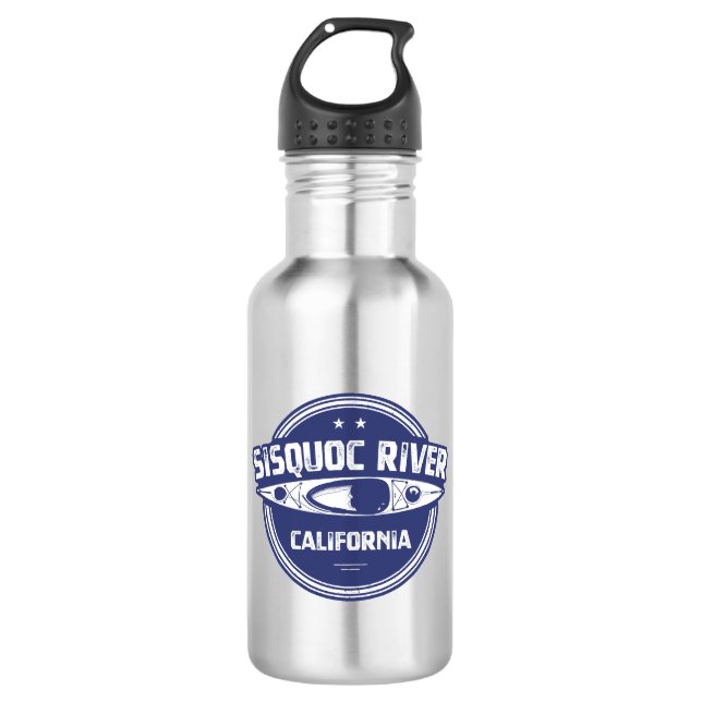 Sisquoc River California Kayaking 532 Ml Water Bottle (Front)
