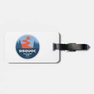 Sisquoc Wild And Scenic River California Luggage Tag