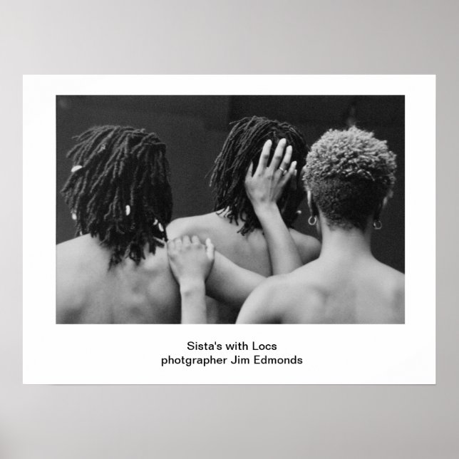 sista avec affiche de locs (Devant)