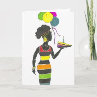 Sista Has a Sliver of Cake Card