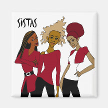 Sistas - Aimant (Carré)