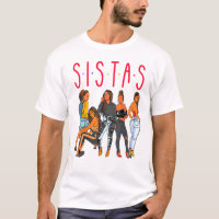 Sistas Black Girl Magic Fun Melanin Women Brown Sk
