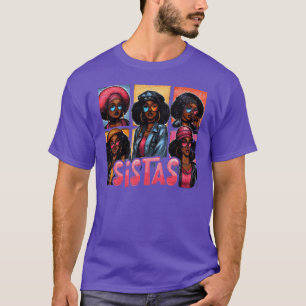 Sistas Girls Era Friend Sisters Matching Fashion f T-Shirt