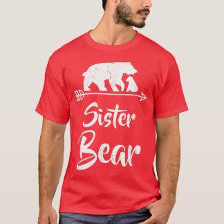 Sister Bear Matching Family Christmas Costume T-Shirt