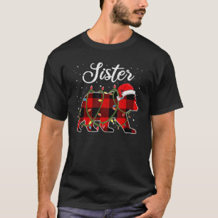 Sister Bear Red Buffalo Plaid Sister Bear Pajama T-Shirt