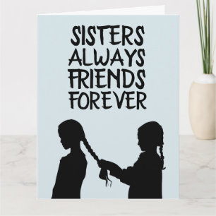 SISTER BIRTHDAY FRIEND OVERSIZED GREETING CARDS