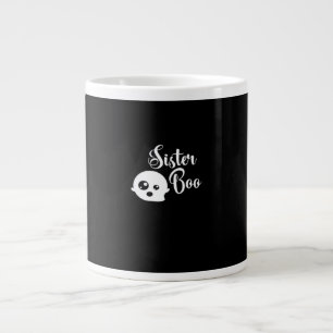 Sister Boo Halloween  Large Coffee Mug