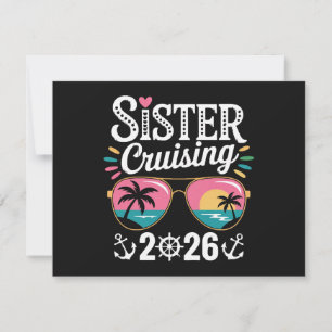 Sister Curising 2026 Invitation