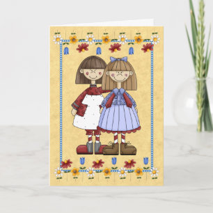 Sister Friendship Birthday Card