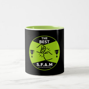 Sister From Another Mister Two-Tone Coffee Mug