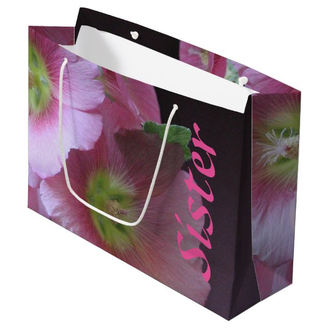 Sister Gift-Bag Large Gift Bag (Front Angled)