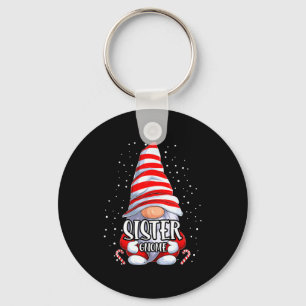 Sister Gnome Christmas Pajamas Matching Family Gro Keychain